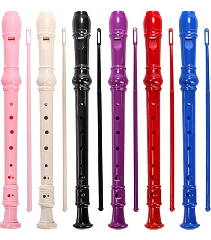 (未使用･未開封品)Two at a Time Descant and Treble Recorder: Student Book Amazon.com: Recorder 8 Hole Treble Flute Descant Flauta
